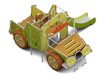 Camion de pompier aire de jeu enfants - Husson International